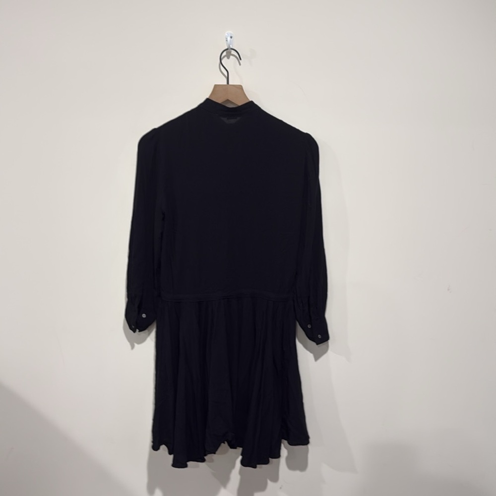 Zadig & Voltaire Women’s Ranil Handkerchief Hem Mini Dress Black Small — image 5 of 5